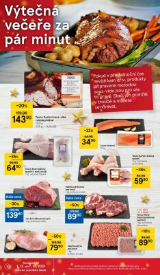 akční leták Tesco 1.12.2021-7.12.2021