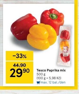 Tesco Paprika mix