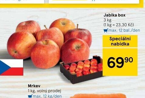 Jablka box