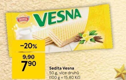 Oplatky Vesna Sedita