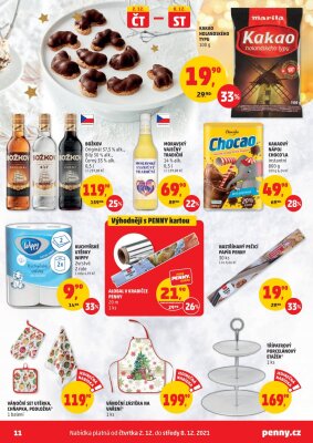 akční leták Penny Market 2.12.2021-8.12.2021