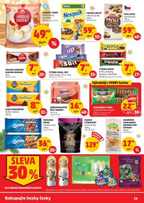 akční leták Penny Market 2.12.2021-8.12.2021