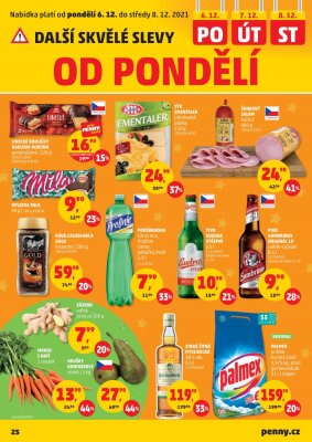 akční leták Penny Market 2.12.2021-8.12.2021