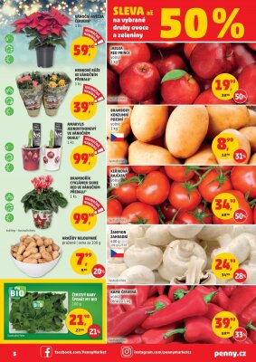akční leták Penny Market 2.12.2021-8.12.2021