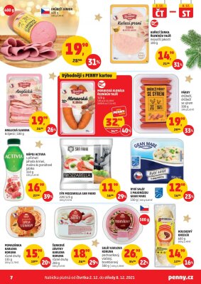 akční leták Penny Market 2.12.2021-8.12.2021