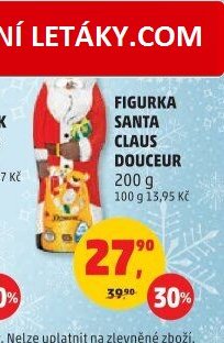 Figurka Santa Claus Douceur 200 g