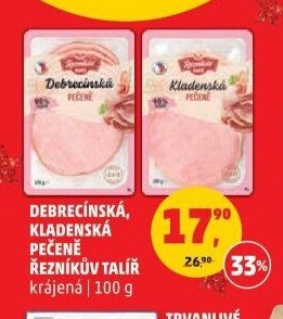 Debrecínská pečeně / Kladenská pečeně / Řezníkův talíř