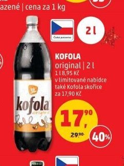 Kofola original 2 l
