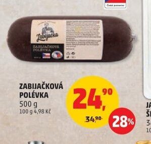 Zabijačková polévka
