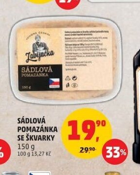 Sádlová pomazánka se škvarky