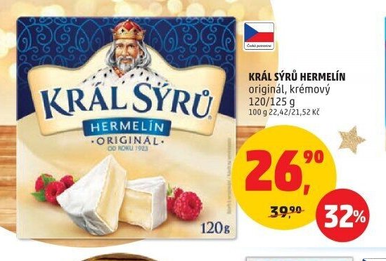 KRÁL SÝRŮ HERMELÍN