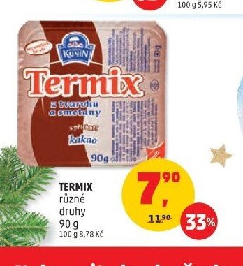 TERMIX různé druhy
