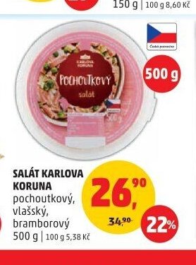 Salát Karlova Koruna