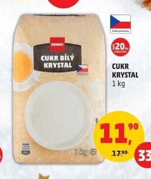 CUKR KRYSTAL 1 kg