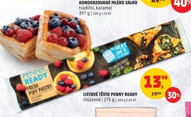 Listové těsto Penny Ready