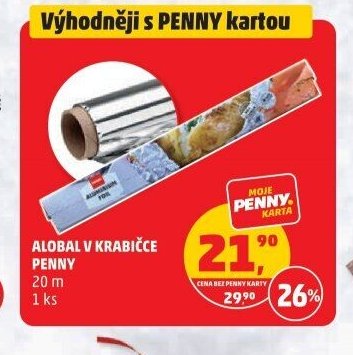 Alobal v krabičce Penny