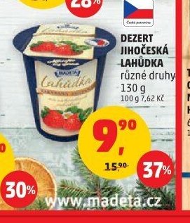 DEZERT JIHOČESKÁ LAHŮDKA různé druhy 130 g