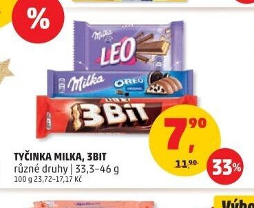 Tyčinka Milka, 3Bit