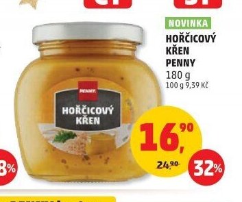 HOŘČICOVÝ KŘEN PENNY 180 g