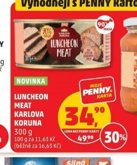 LUNCHEON MEAT KARLOVA KORUNA 300 g