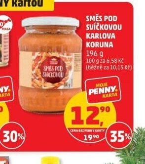 SMĚS POD SVÍČKOVOU KARLOVA KORUNA 196 g
