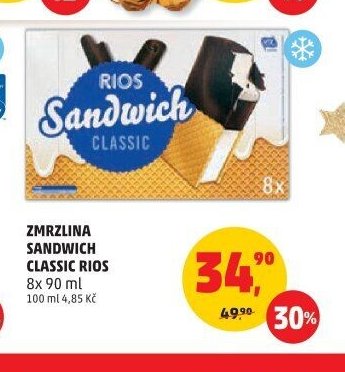 ZMRZLINA SANDWICH CLASSIC RIOS 8x 90 ml