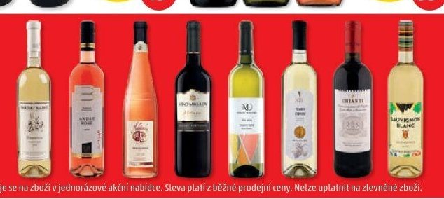 Vína z akce 20% sleva