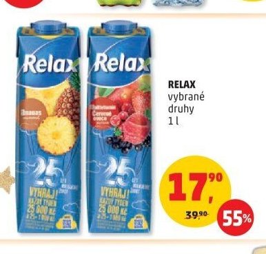 Relax vybrané druhy