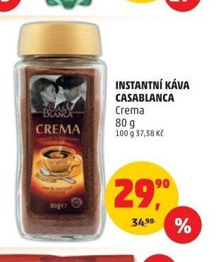 Instantní káva Casablanca Crema