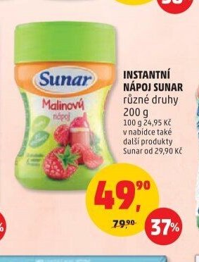 INSTANTNÍ NÁPOJ SUNAR