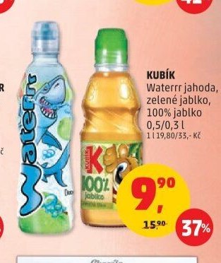 KUBÍK WATERR JAHODA