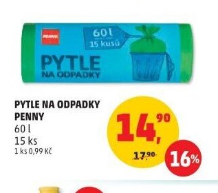 Pytle na odpadky Penny