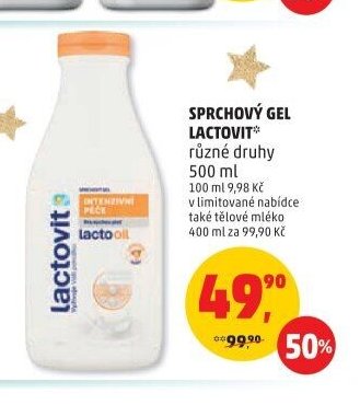 Sprchový gel Lactovit