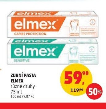 Zubní pasta Elmex