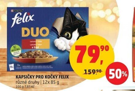 Kapsičky pro kočky Felix