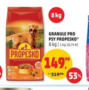 Granule pro psy Propesko