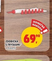 ZDOBIČKA S TRYSKAMI