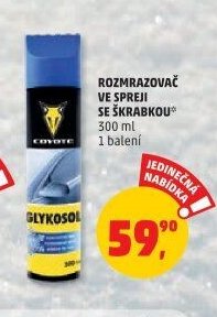 ROZMRAZOVAČ VE SPREJI SE ŠKRABKOU