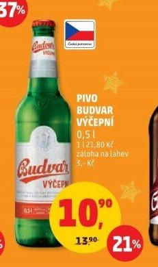 Pivo Budvar výčepní