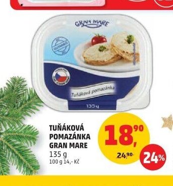 Tuňáková pomazánka Gran Mare