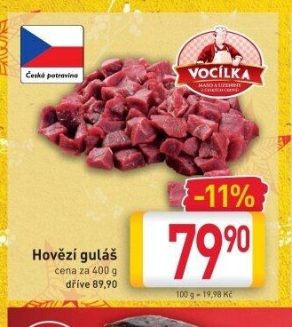 Hovězí guláš