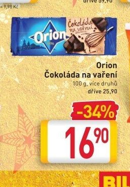Orion Čokoláda na vaření 100 g
