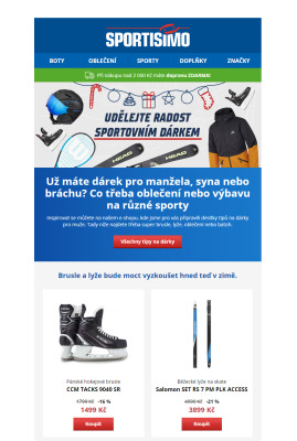 akční leták Sportisimo 30.11.2021-5.12.2021