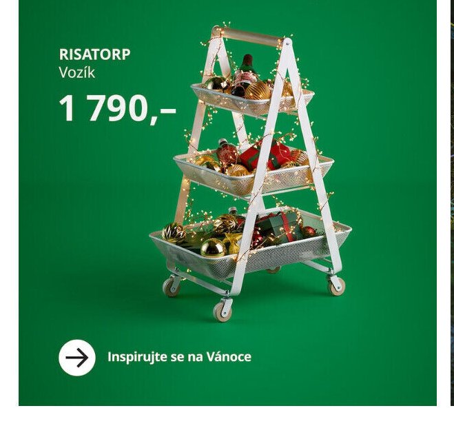 RISATORP Vozík