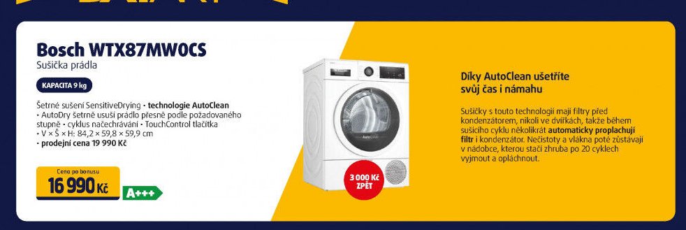 Bosch WTX87MW0CS