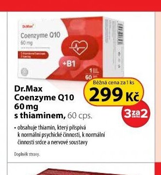 Dr.Max Coenzyme Q10 60 mg s thiaminem