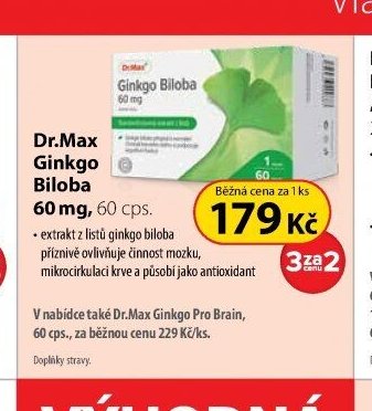 Dr.Max Ginkgo Biloba 60 mg