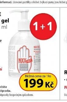 NIXX FORTE dezinfekční gel na ruce