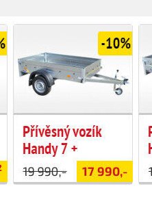 Přívěsný vozík Handy 7 + - UNI HOBBY akcniletaky.com