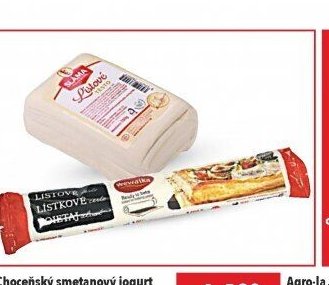 na všechna chlazená listová těsta